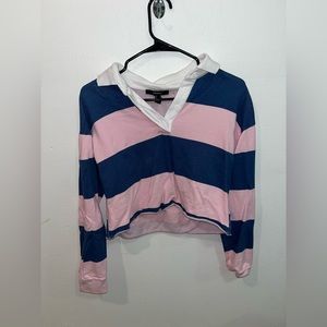 Forever 21 Long Sleeve crop polar shirt